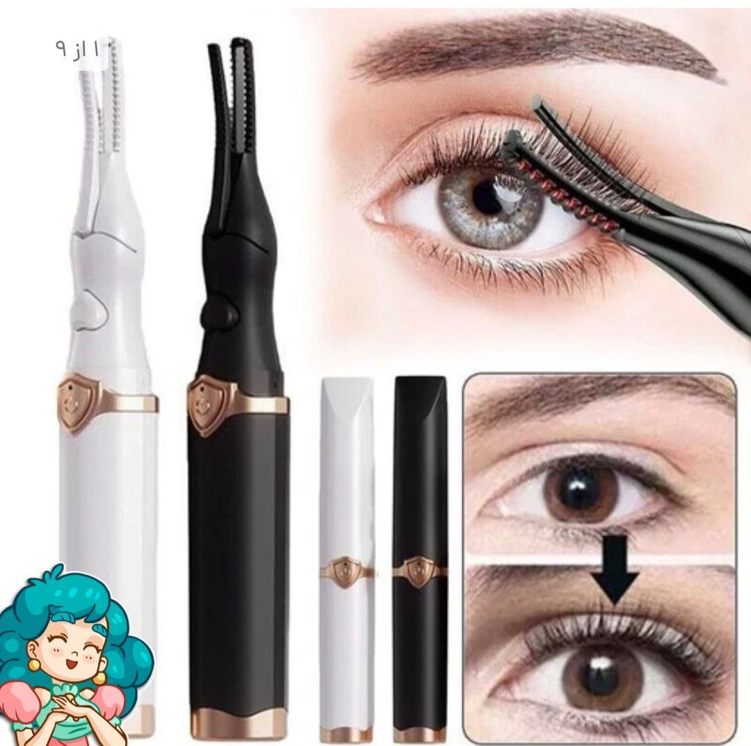 فر مژه برقی شارژی | حالت‌دهنده و فرکننده مژه با گرم‌کن سریع