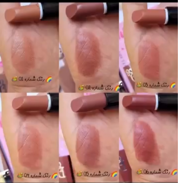 رژ لب مایع طرح دیور Drohoo با رنگبندی متنوع و طراحی لوکس | مناسب آرایش روزانه و مجلسی